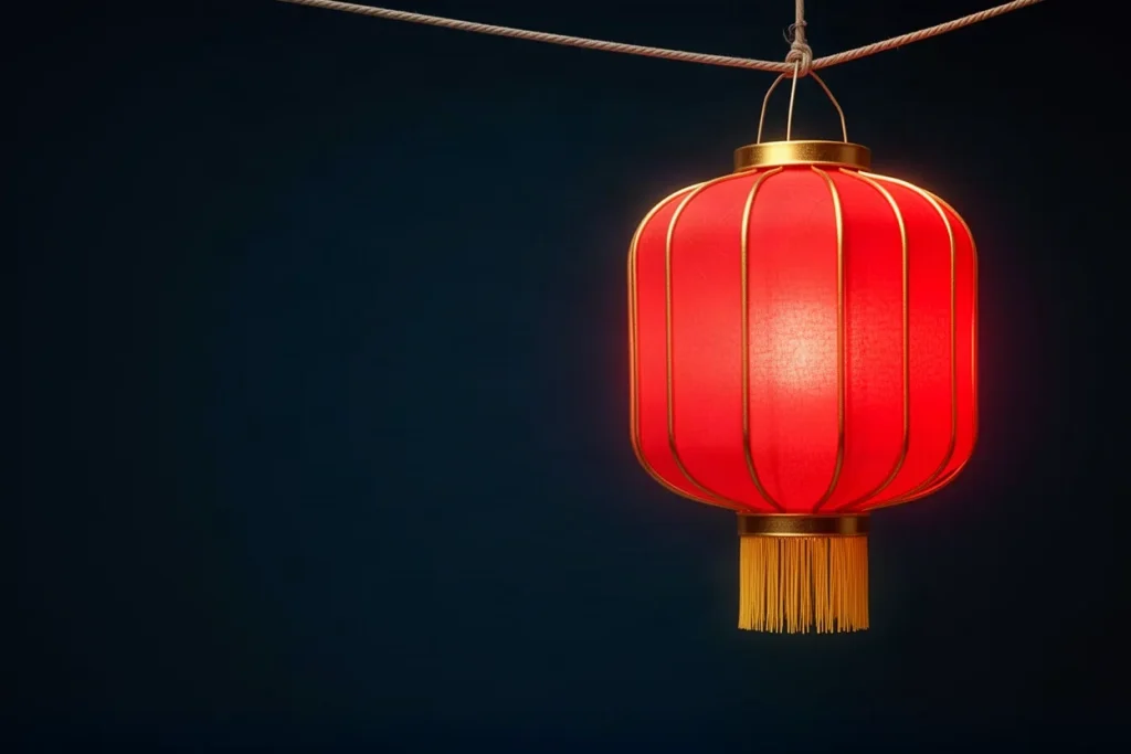 Ảnh minh hoạ đèn lồng giấy đỏ cho mục tổng quan đá gà SHBETONLINE