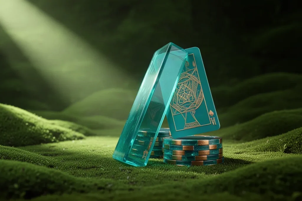 Ảnh minh hoạ quân bài dựng nghiêng cho mục hỏi đáp game bài SHBETONLINE