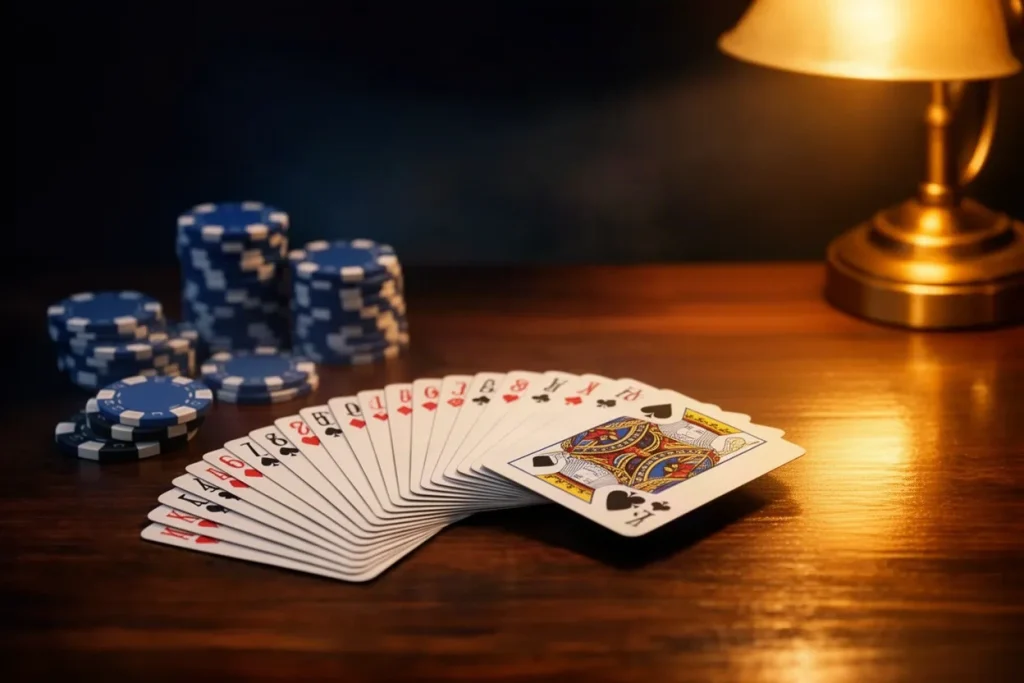 Ảnh minh hoạ bộ bài xoè quạt cho mục tổng quan game bài SHBETONLINE